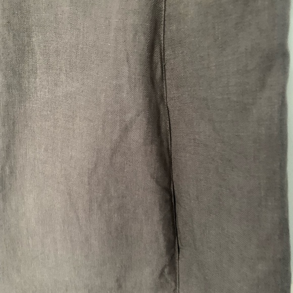 Eileen Fisher taupe linen dress Size S - Picture 3 of 5